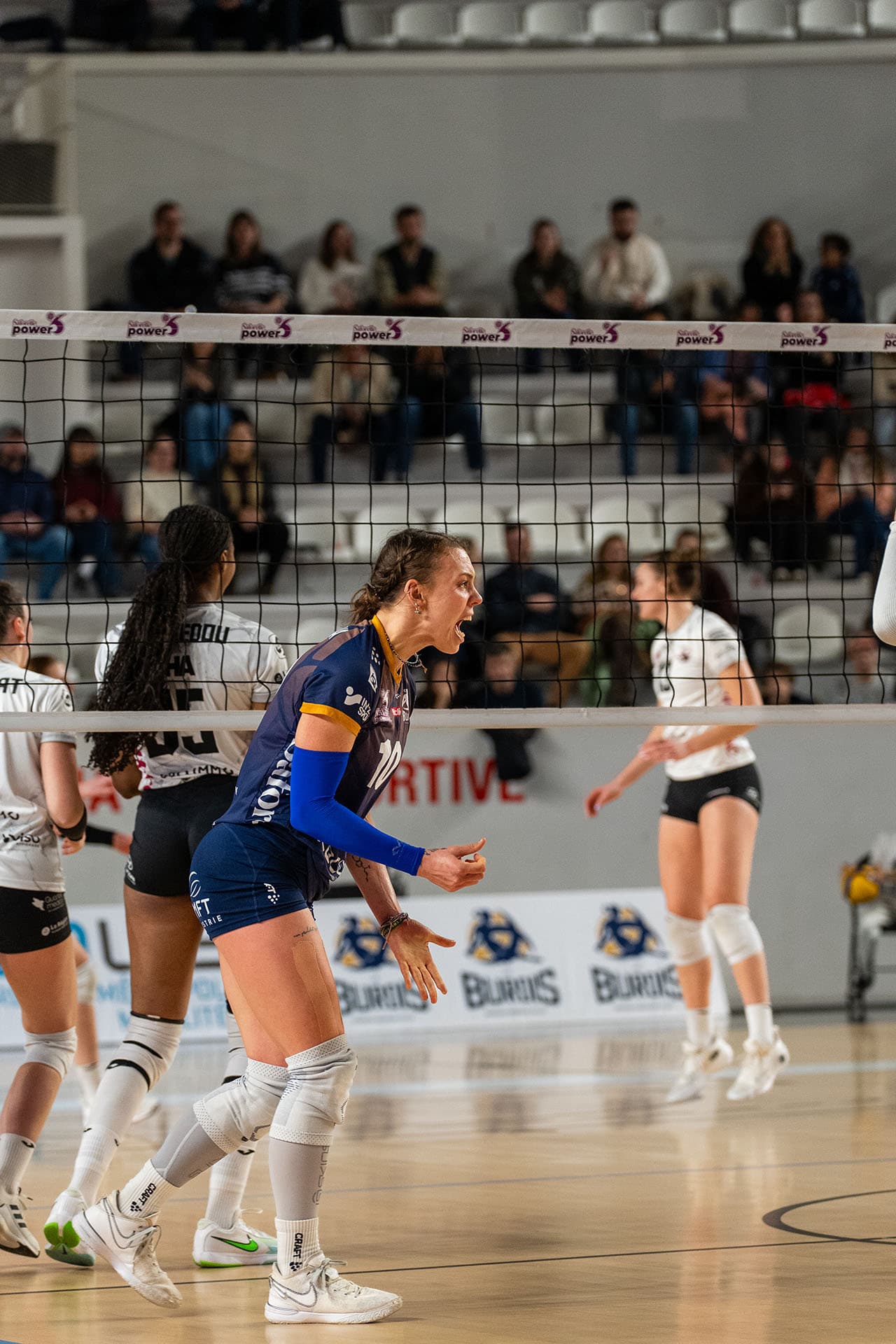 Septieme match à domicile des Burdis contre chamalieres