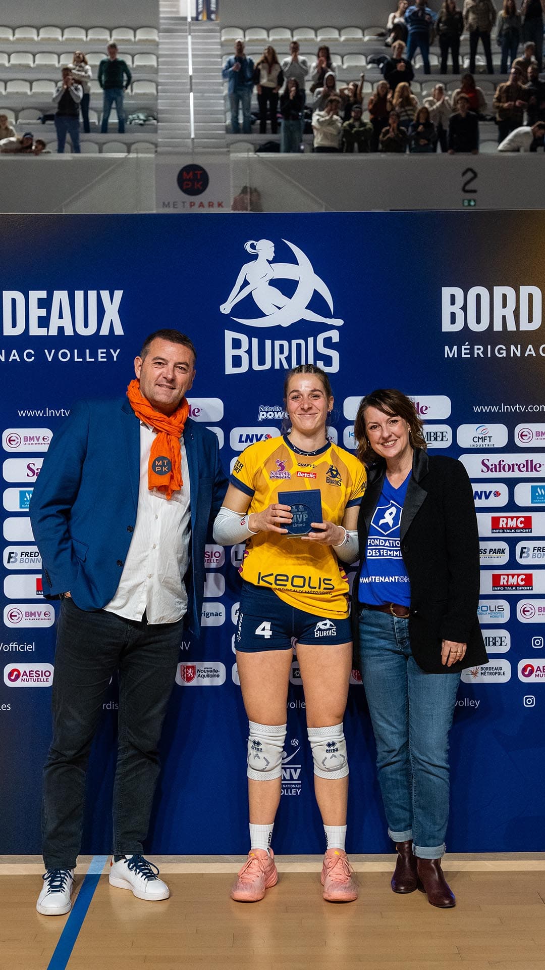 Septieme match à domicile des Burdis contre Toulouse